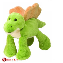 custom promotional lovely green dinosaur plush toy